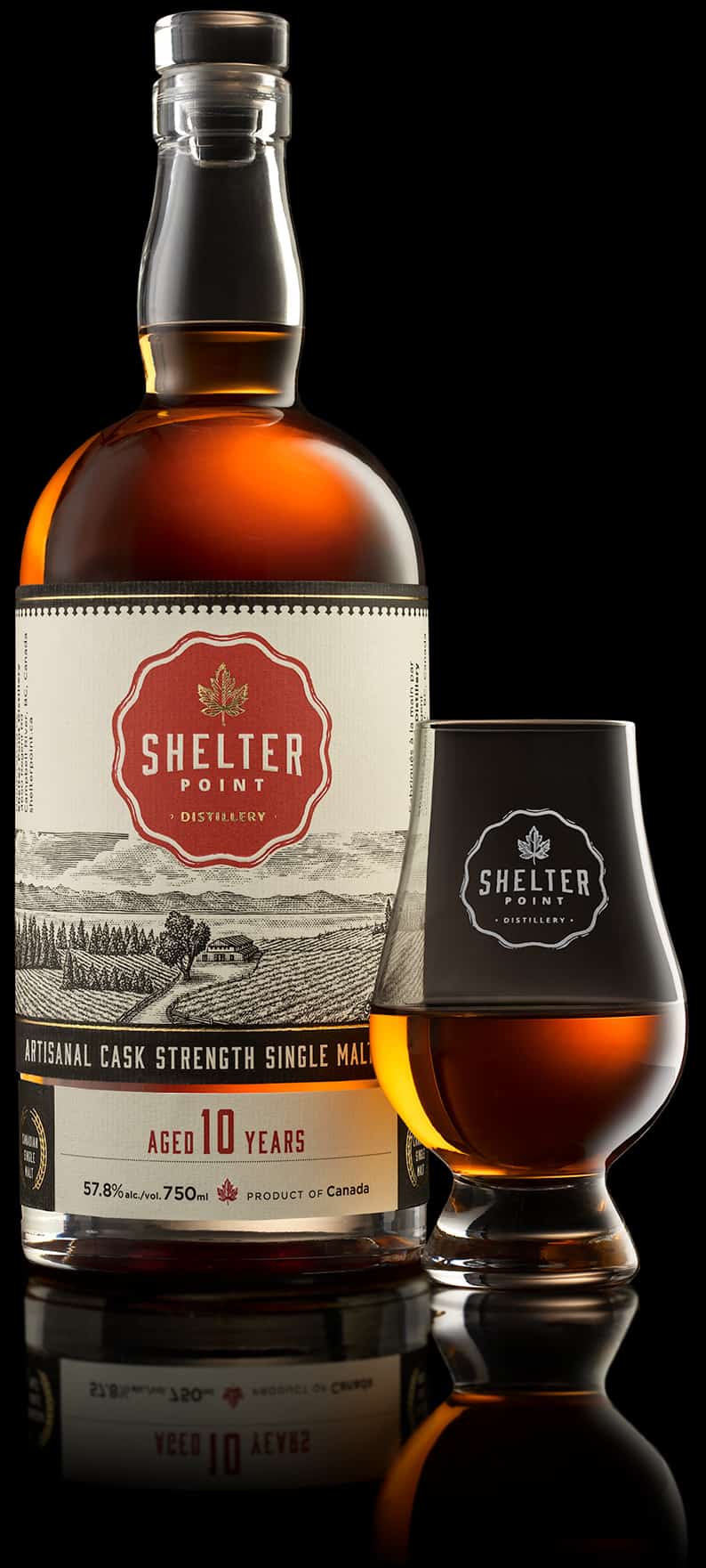 Artisanal Cask Strength Single Malt Web Size Shelter Point double distilled single malt scotch whisky