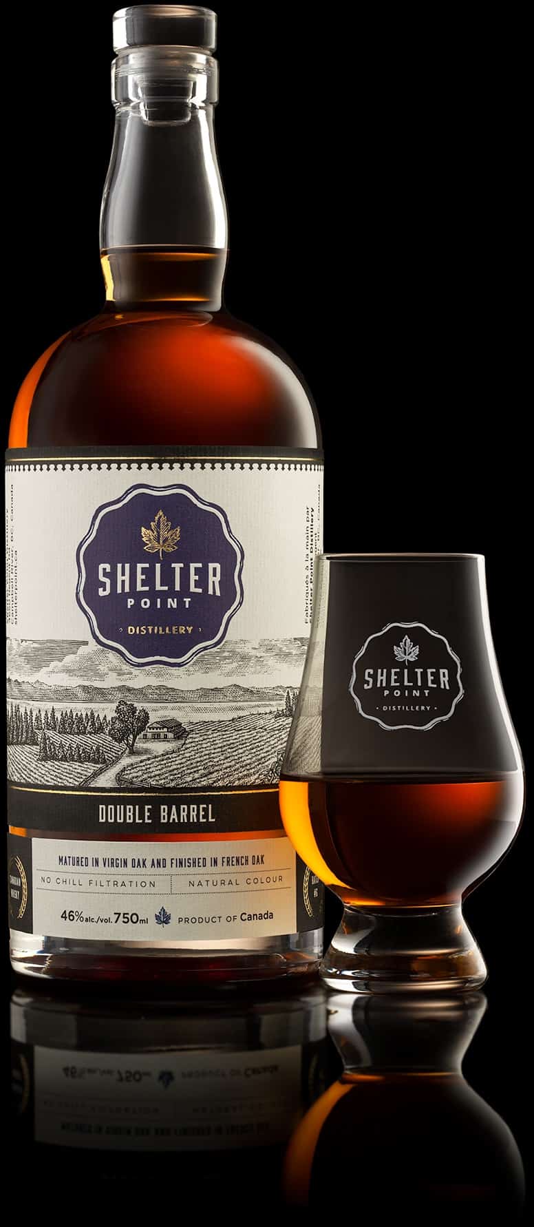 Double Barrel 6 Web Size Shelter Point double distilled single malt scotch whisky