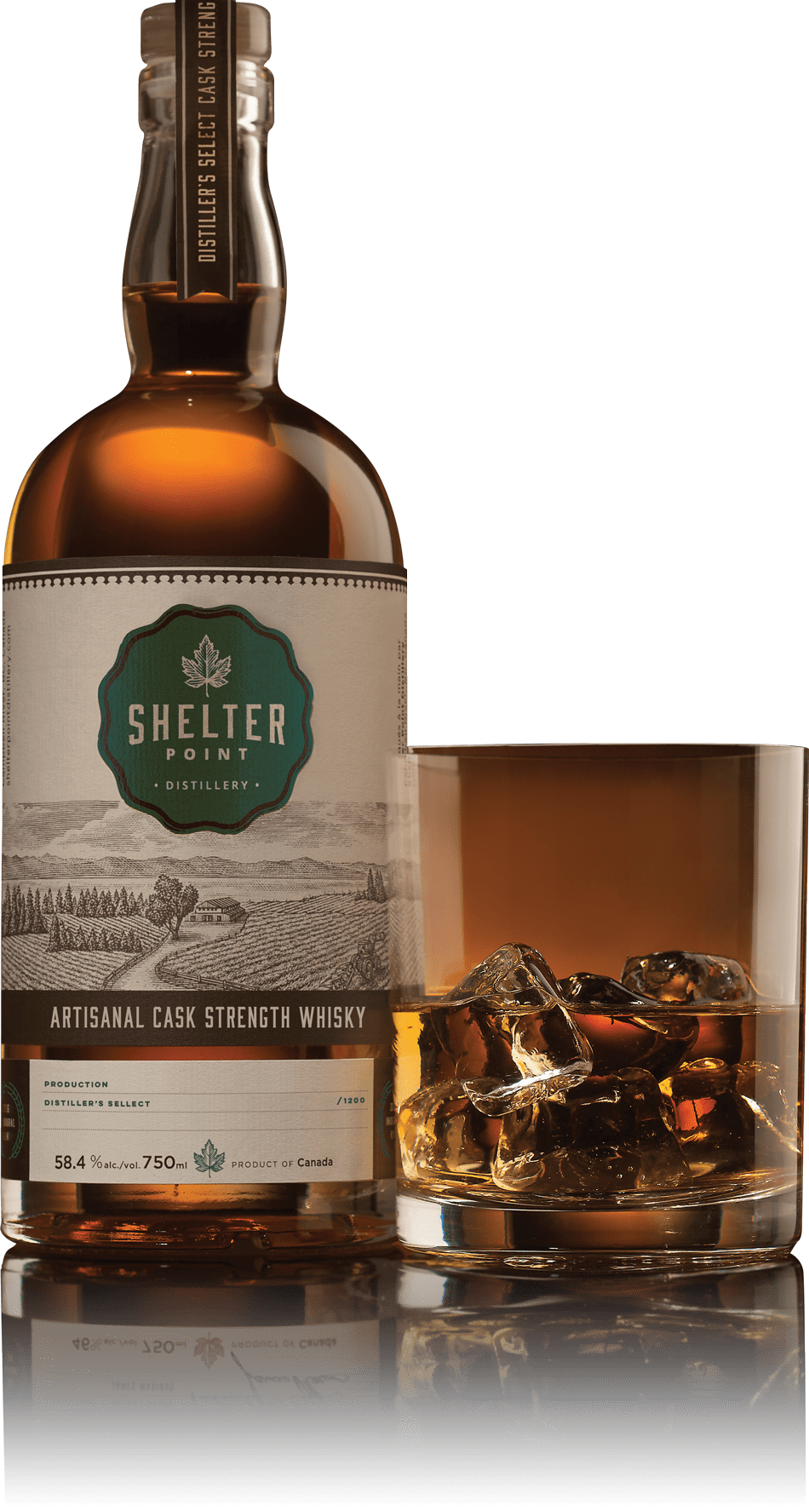 Shelter Point double distilled single malt scotch whisky