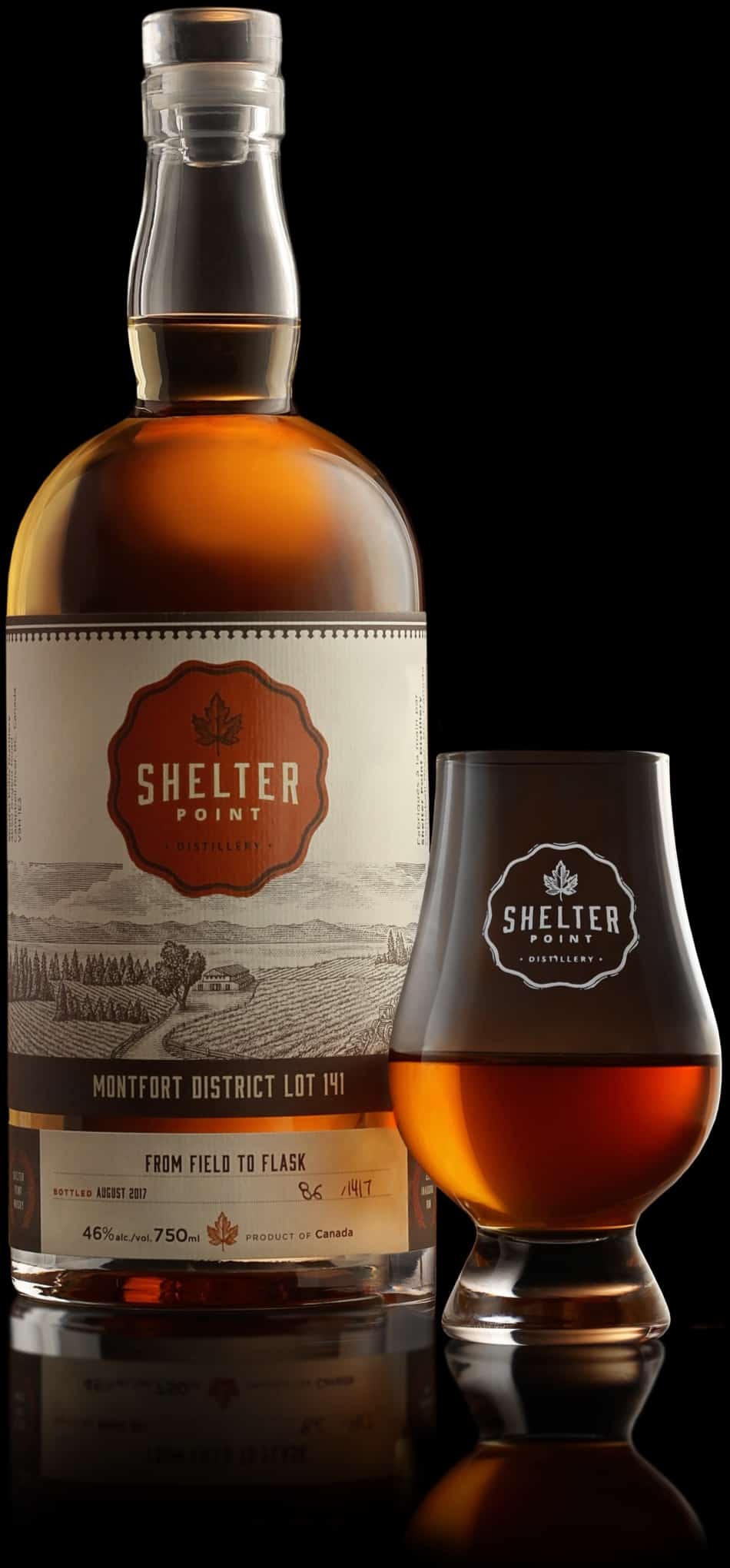 Shelter Point double distilled single malt scotch whisky